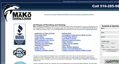 Desktop Screenshot of makoplumbing.com